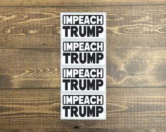 Impeach Trump | Anti-Trump Protest Bulk Stickers