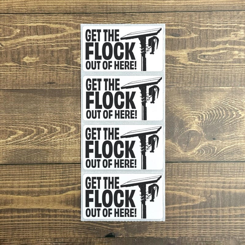 Anti Flock Sticker - Etsy