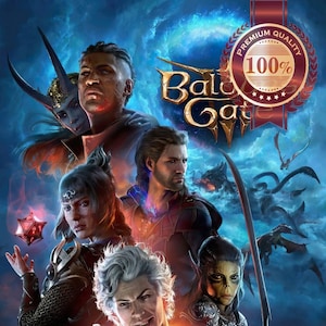 Baldurs Gate 3 D&D Premium Tear Proof Poster Videogame Gaming Waterproof Original Art Print