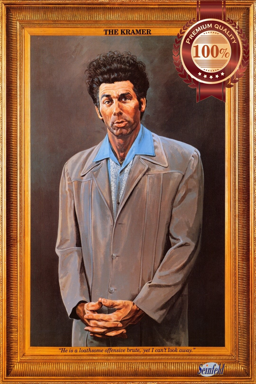 The Kramer Original Printed Frame Poster Premium Waterproof Tear Proof Poster Classic Cosmos