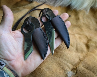 Cuchillo de cuello vikingo