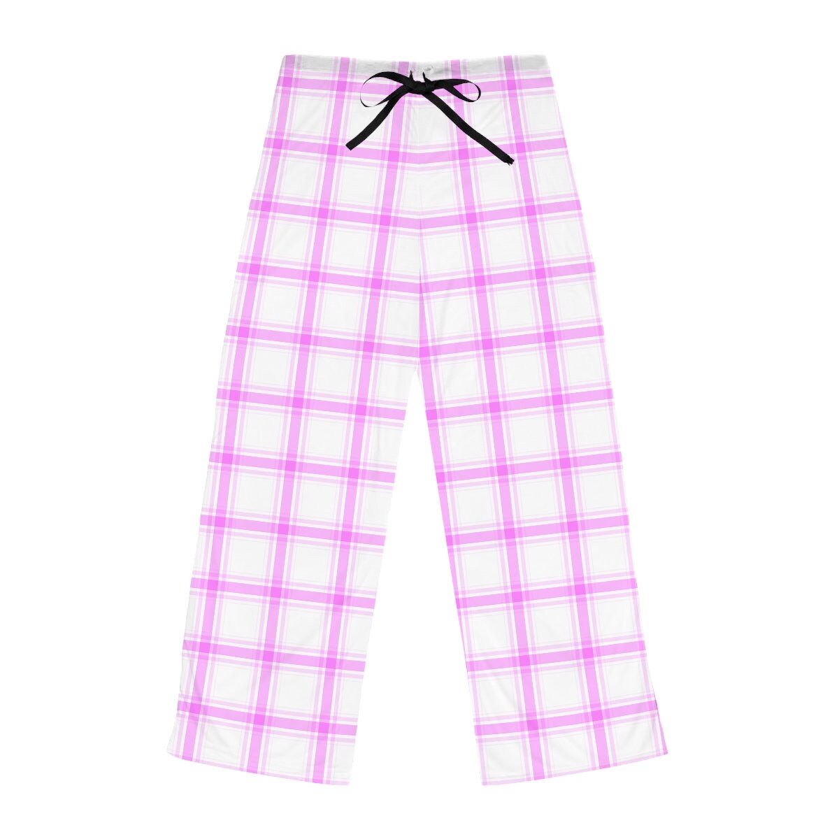 Women's Pink Plaid Pajama Pants Mother Gift Bed - Etsy