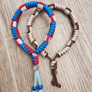 EM Keramik Zeckweg-Halsband, personalisierbar und individuell, Hund, Paracord, verstellbar Bild 5