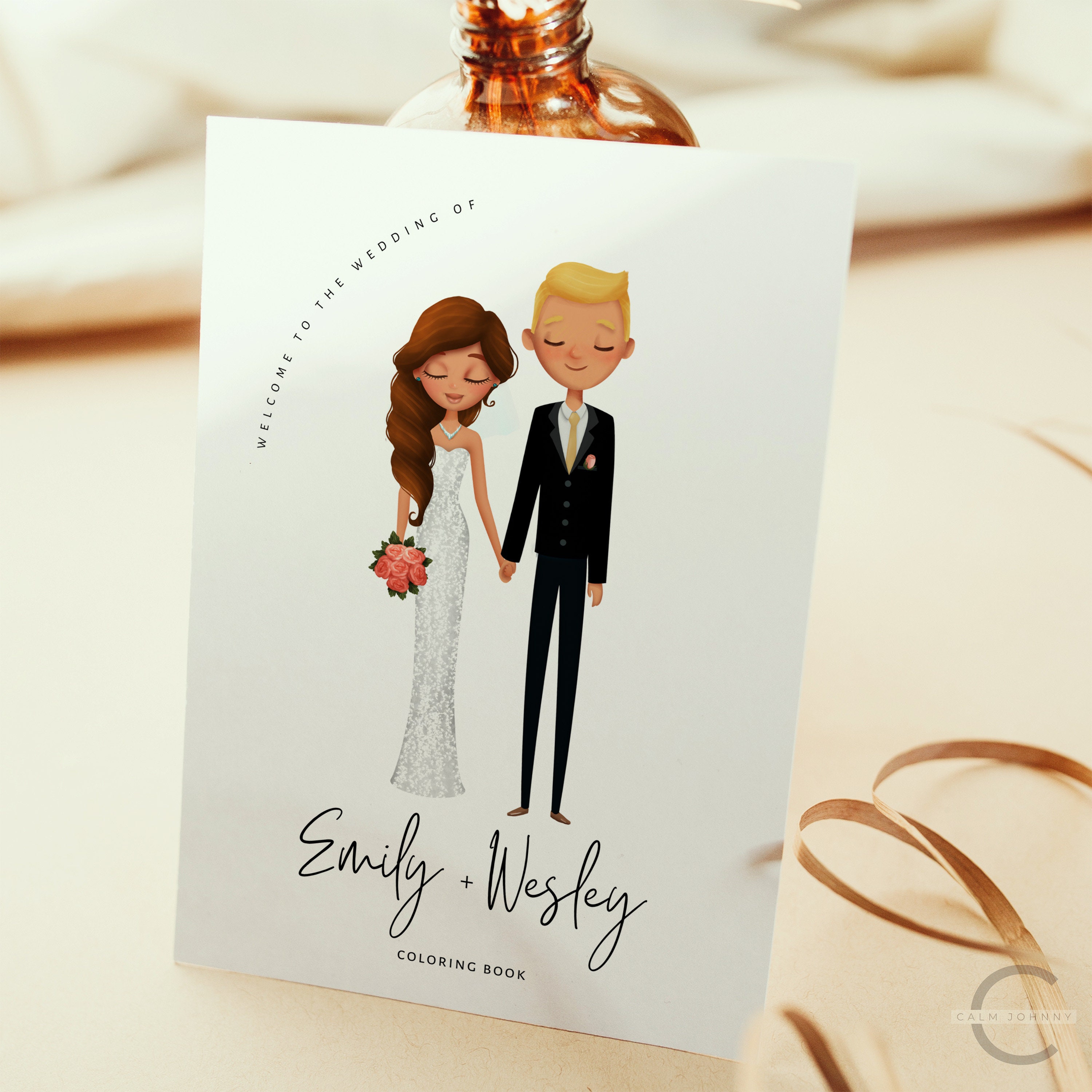 10 Libri Attività Matrimonio Per Bambini - Con 60 Matite Colorate, Giochi E Disegni - Foto 4