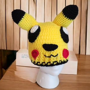 Crochet Pikachu Hat: Grab this adorable accessory!