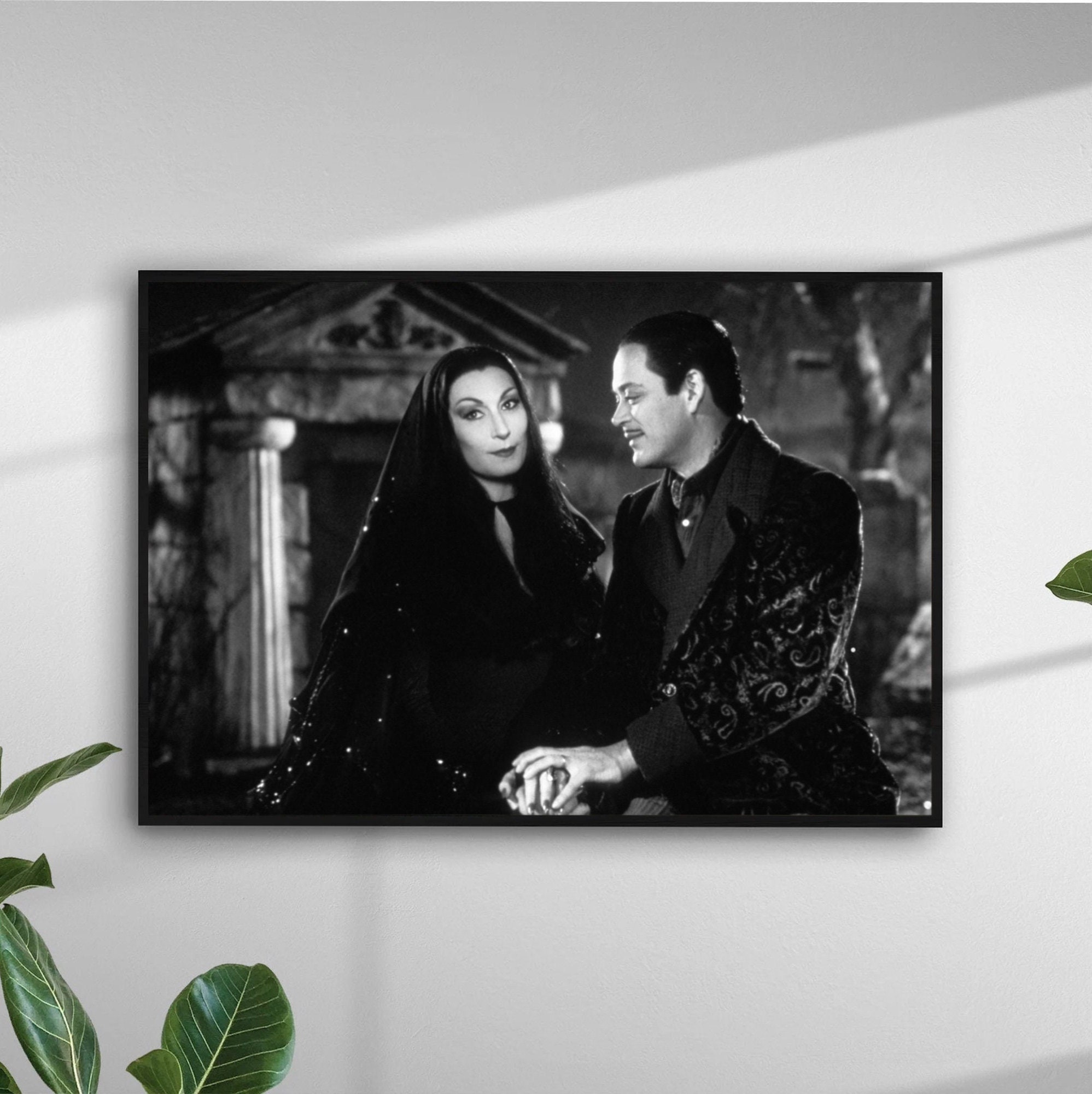 MORTICIA & GOMEZ ADDAMS Halloween Movie Poster - Etsy