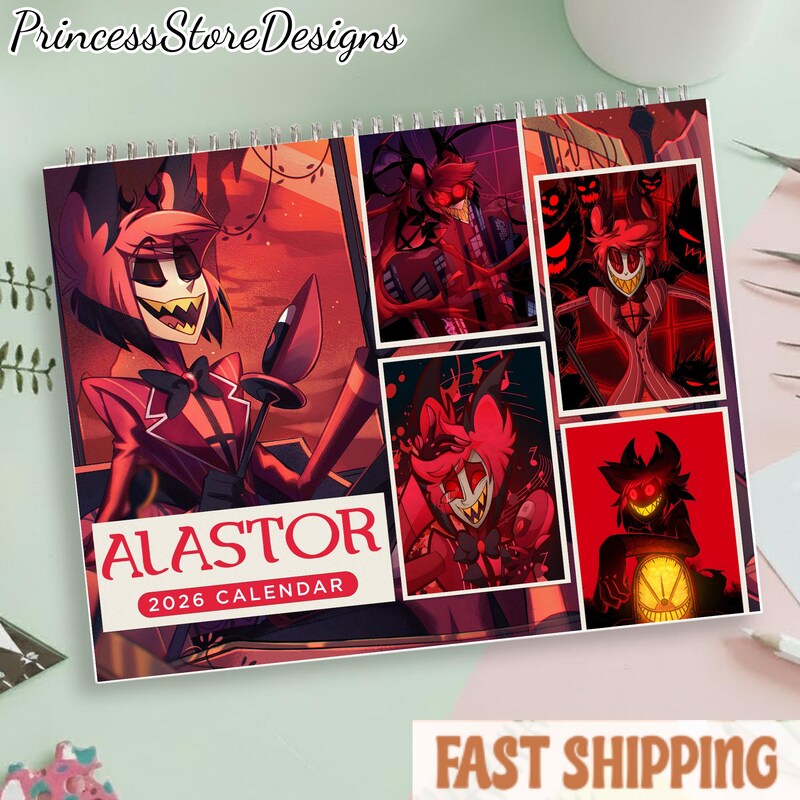 Hazbin Hotel 2026 Wall Calendar - Etsy New Zealand