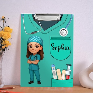 Custom Nurse Clipboard with Name, Personalized Medical Clipboard, Nurse Appreciation Gift, Graduation Gift for Nurse,Nursing School Supplies