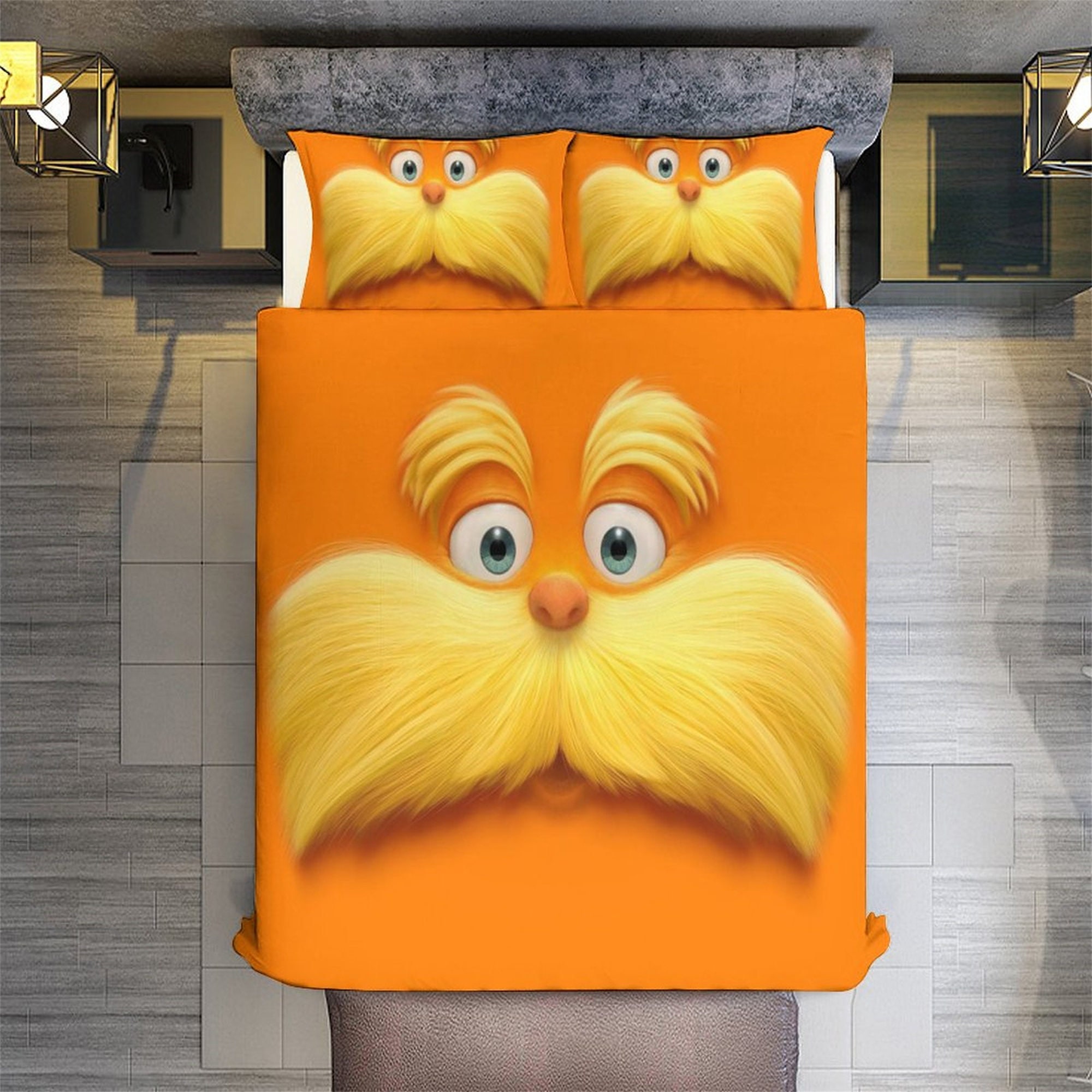 The Lorax Duvet Cover Pillow Cover Bedding Set Four Seasons - Etsy