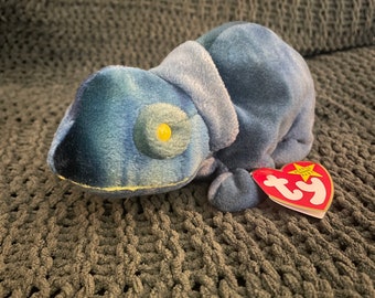 RARE! Rainbow Beanie Baby with all tag errors!