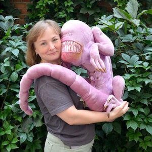 Embryo Alien Xenomorph Romulus Plush Toy Big Size
