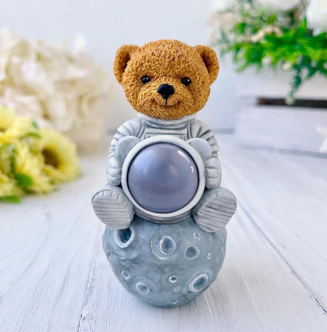 Moule Silicone Ourson Bébé Pour Décoration Gâteaux - Qualité Alimentaire - Multi-usages (fondant, Chocolat, Argile) - 8