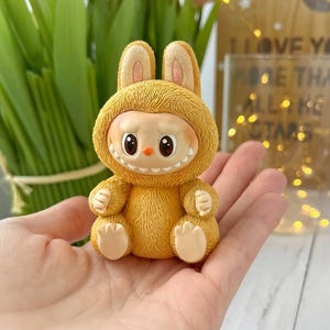MOLD Labubu Silicone Mold 3D Wedding Birthday Fondant Cake Decorating Candy Chocolate Molds