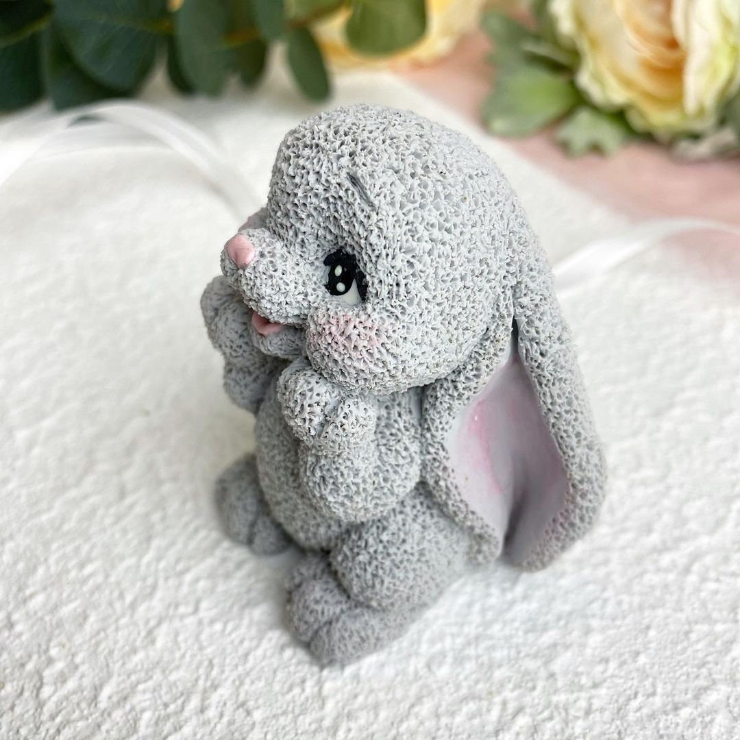 3d Mold Bunny Cute Plush Bunny Silicone Mold Soap Mold Rabbit
