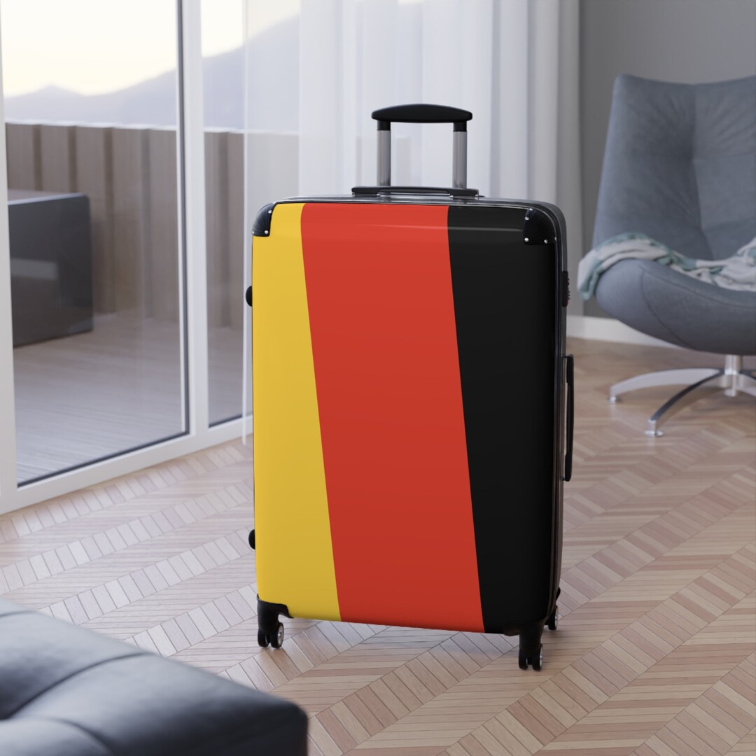 The Native Suitcase German Flag Etsy