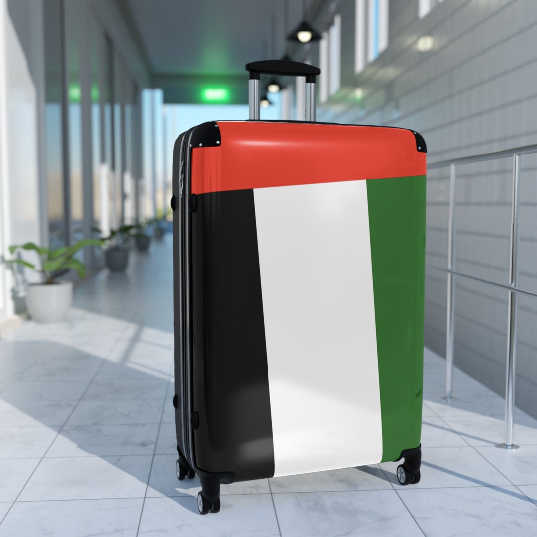 The Native Suitcase UAE Flag Etsy