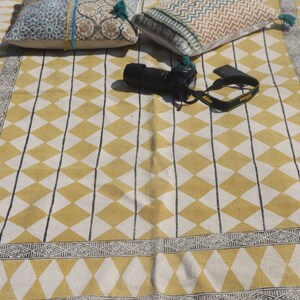 6x9, 5x8, 8x10 feet rug, kids room rug, vintage rug, handmade rug, living room rug, runner rug, geometric rug, block printed rug