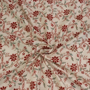 Hand Printed Bedsheet, Block Print Bedsheet With 2 Pillow Covers Flower Print Design Soft and Comfy Bedspread Home decor Bedroom-decor