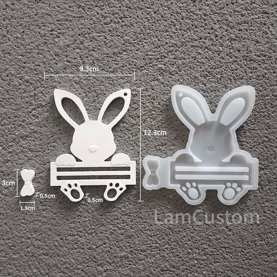 Stampo In Silicone Per Pasqua A Forma Di Coniglio - Per Candele, Gesso O Resina, Decorazioni Fai Da Te - Foto 7