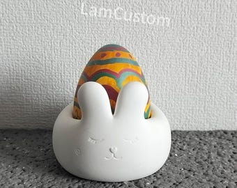 Cute Bunny Silicone Mold, Cute Rabbit, Casting Mold, mini bunny, Raysin, Jesmonite, Casting Powder, Party Activity favor, Paint yourself