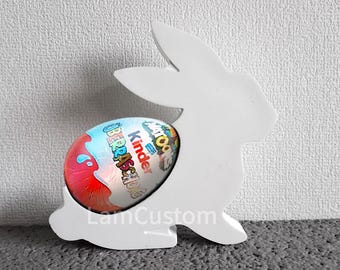 Bunny Chocolate Holder Silicone mold, Casting Mold Rabbit, Happy Easter, Activity Favour, Easter Decoration, Jesmonite, Raysin mold