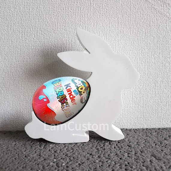 Stampo In Silicone Per Uova Di Pasqua - 8 Design Per Resina, Portachiavi E Decorazioni Fai Da Te - Foto 13