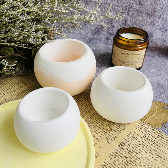 EPODA 4 Pièces Moule Pour Silicone En Resine Epoxy Vase Foral, Moule En Silicone Bouteille Resine Epoxy, Moule Resine Pour DIY Décoration, Coulée Plâtre Ou Ciment