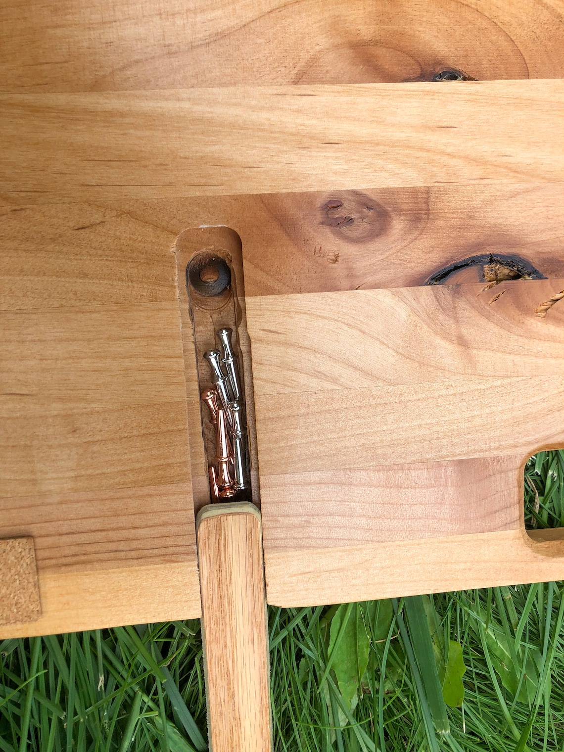 Cross Crib a Cribbage Board Game With a Storage for Stainless Etsy