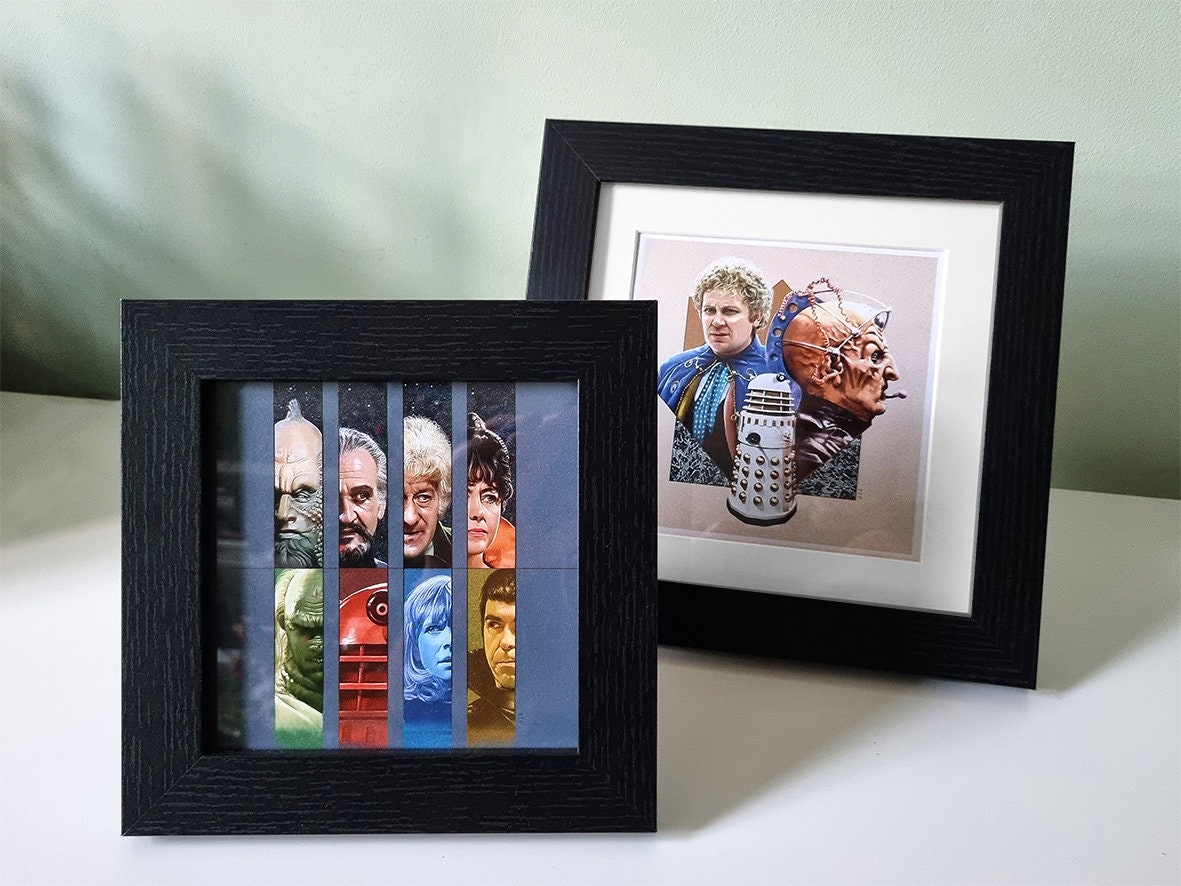 Logopolis Box Doctor Who Print - Logopolis | 148mm Square | 4th Doctor | Tom Baker ...