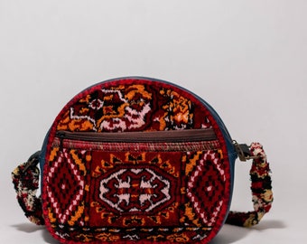 Velvet bag, Cross body bag, Shoulder bag, Bohemian Bag, Boho Bag, Daily Bag, Ethnic Bag, Festival Bag, Hippie Bag