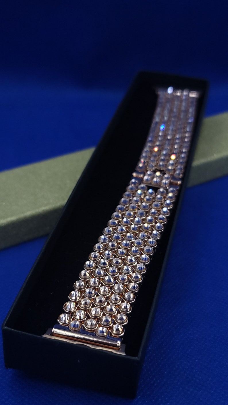 Apple Watch Band With Crystals by Preciosa Etsy