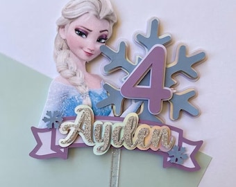 Topo de bolo Frozen, topo de bolo da Elsa, topo de bolo do Olaf, festa Frozen, tema de festa Frozen, artigos para festa Frozen, topo de bolo da Ana e da Elsa