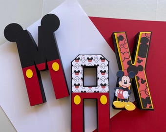 Micky Maus 3D Buchstaben, Micky Party Dekoration, Micky Party Dekoration, Micky Party Dekoration, Micky Party Dekoration