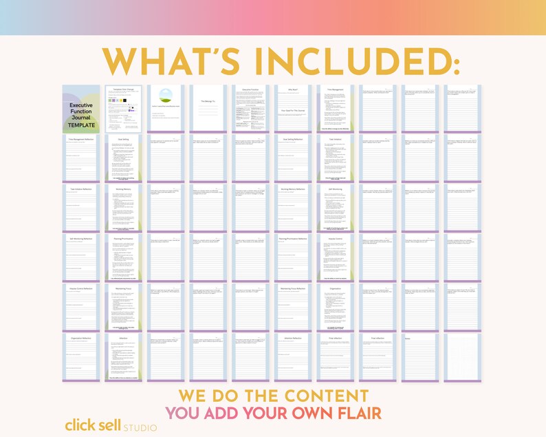 Peut inclure: Un t&eacute;l&eacute;chargement num&eacute;rique d'un mod&egrave;le de journal imprimable sur les fonctions ex&eacute;cutives. Le mod&egrave;le est con&ccedil;u pour aider les gens &agrave; am&eacute;liorer leurs comp&eacute;tences en mati&egrave;re de fonctions ex&eacute;cutives. Le mod&egrave;le comprend une vari&eacute;t&eacute; d'invites et d'exercices pour aider les gens &agrave; d&eacute;velopper leurs comp&eacute;tences dans des domaines tels que la planification, l'organisation, la gestion du temps et l'autor&eacute;gulation. Le mod&egrave;le est con&ccedil;u pour &ecirc;tre utilis&eacute; par des individus ou en groupe. Le mod&egrave;le est disponible en t&eacute;l&eacute;chargement dans une vari&eacute;t&eacute; de formats, y compris PDF, Word et Excel.