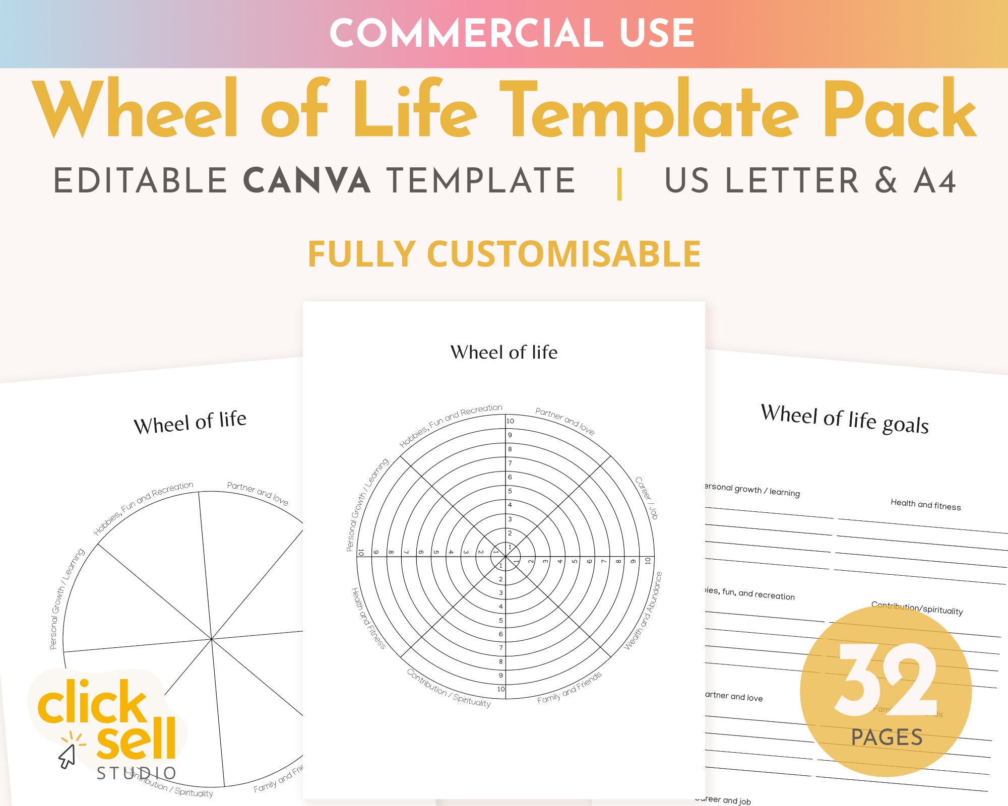 Canva Wheel Of Life , How to Create a Wheel of Life Tool in Minutes – ALPE