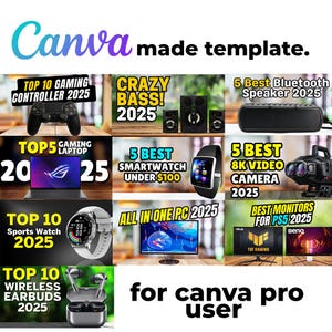 YouTube Thumbnails Canva Templates 9