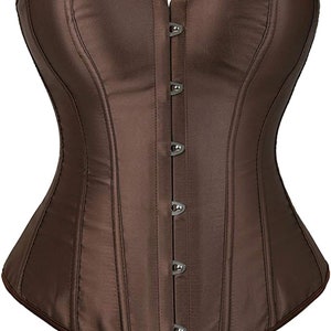 Red and Black Embellished Satin Women&#39;s Under-bust Corset