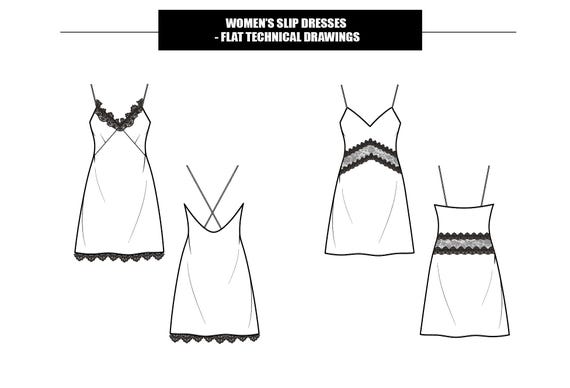 sketches of dresses short Women Short Dress fashion flat sketch template. Technical Fashion Illustration. Girls Empire Waist Dress with flare sleeve detail. Low V-Neck Stock Vector Image & Art