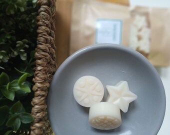 Apple Pie Wax Melts 70g - 100% Vegan Soy Wax - Natural Coloured Melts - Birthday Gift For Best Friend, Mum, Sister - Scottish Handmade, UK