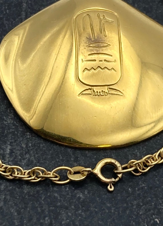 British Museum replica Egyptian oyster shell vintage … Gem