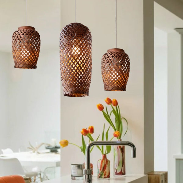 Japanese Ceiling Light - Etsy