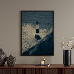 Lighthouse Wall Art Print – Nature Portrait Poster – Instant Download/Digital Download – Printable Art – Home Decor Gift
