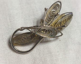 Uitstekende broche. filigraan Lille broche. Uit een nalatenschap