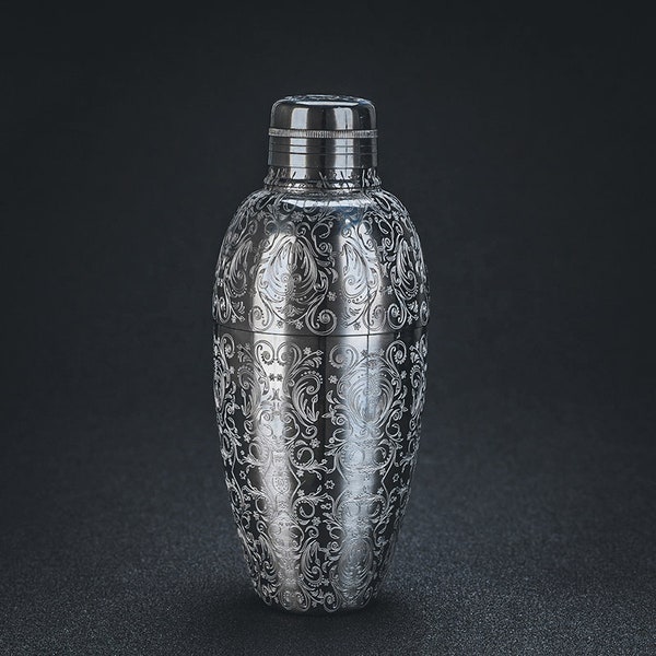 Japanese Style Stainless Steel Cocktail Shaker