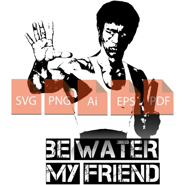 Bruce Lee Svg - Etsy