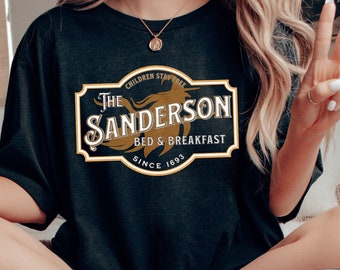 Camisa Sanderson Sister Bed and Breakfast, camisa Sanderson, camisa Halloween