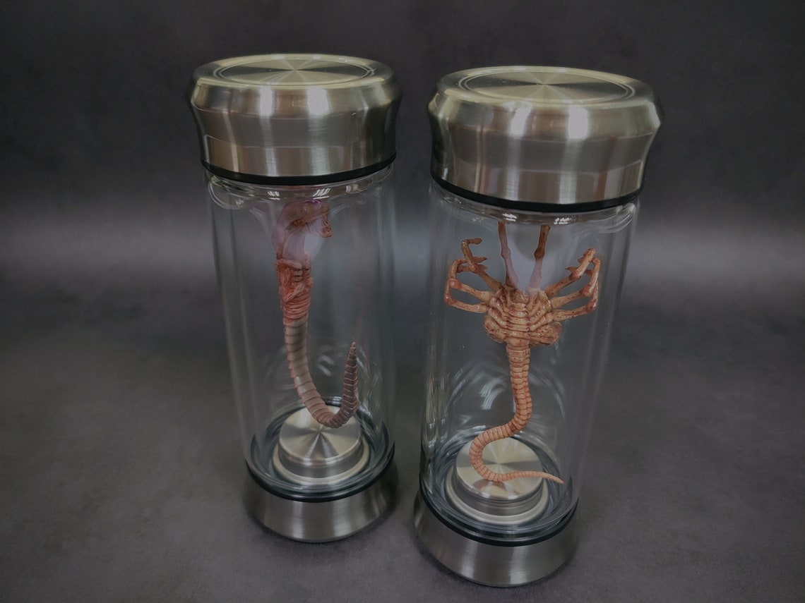 Alien Jar Xenomorph Specimen Facehugger Embryo Glass Jar Movie Etsy UK