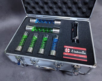 バイオハザード ウイルス8本 専用ケース付き バイオハザード ウイルス8本 専用ケース付き バイオハザード ウイルス8