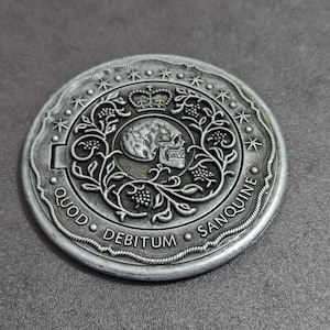 Blood Oath Marker The Continental Cosplay Movie Prop