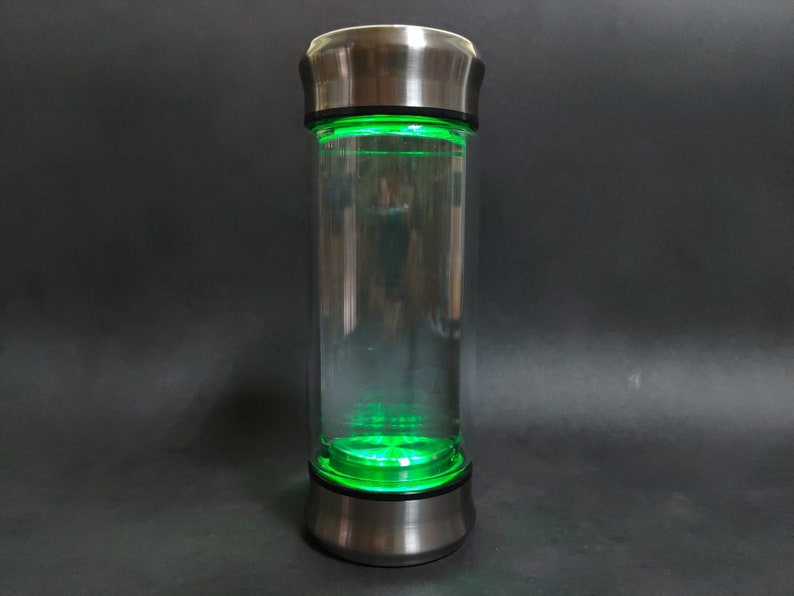 Alien Glas Xenomorph Specimen Facehugger Embry Glass Glas Film Prop Replica Only Jar with LED